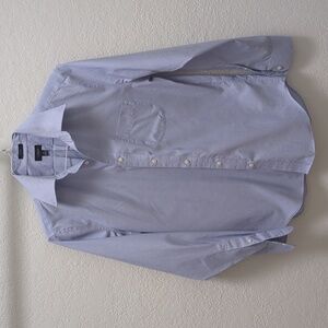 J Crew Classic Blue Button Up Size S